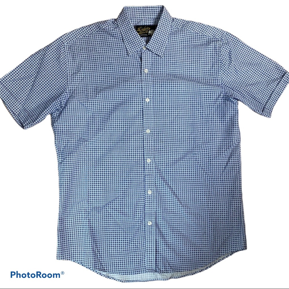 NWOT DUKE’S BARK SHORT SLEEVE MENS SHIRT L